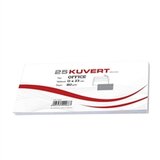  Kuverta American, 230 x 110 mm, bez prozora, 25 komada, 80 g, bijela | shoptok.hr