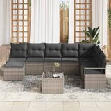  Set sofe 9 kom. Svijetlo siva poliratan Svjetlosiva 287 x 177 x 85 cm | Shoptok.si