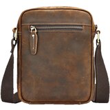 INF Moška vrhunska usnjena torba za na ramo, (22104821) | Shoptok.si