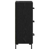  Strani šal Črna Orehovina 34,5 x 34 x 90 cm Konstruiran les, (5000217803) | Shoptok.si
