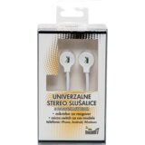 Mean IT Slušalice sa mikrofonom, stereo, 3,5mm, bijele – SLUNI2 | Eponuda.ba