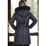 Dewberry Z6653 WOMEN'S COAT-DARK NAVY BLUE | shoptok.hr