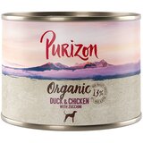 Purizon Organic 6 x 200 g - Pačetina i piletina s tikvicom | shoptok.hr