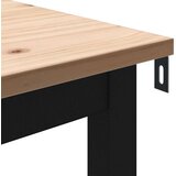  Stol za objedovanje Prirodna 70 x 70 x 75 cm Čvrsto borovo drvo | shoptok.hr