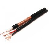 Gembird KABL-COAX-RG59+2X0.75 CCA/PVC/300M Koaksialni kabl sa napojnim kablom 2x0,75mm black 300m cene