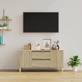 TV ormarić boja hrasta sonome 102x44,5x50 cm konstruirano drvo | Eponuda.com