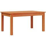 vidaXL Klubska mizica voščeno rjava 80x50x40 cm trdna borovina | Shoptok.si
