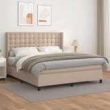  box spring s madracem cappuccino 180x200 cm umjetna koža | shoptok.hr
