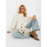 BADU Sweater-BA-SW-8043.03-ecru