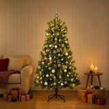  Umjetno božićno drvce s pomičnim granama i kuglicama | shoptok.hr