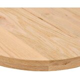 Stolna ploča 80x40x4 cm od ovalna masivna hrastovina | Eponuda.com