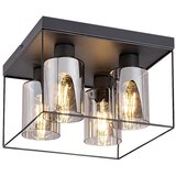 Rabalux plafonjera chadwick E27 4x max 25W crna (71034) | Eponuda.com