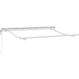  Skrovita tenda Antracit 300 x 200 cm tkanina - Antracit (bijeli okvir) 3 x 2 m Električna | shoptok.hr