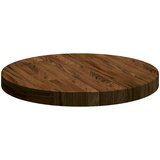  Gornji dio stola Tamno smeđa Ø 50 x 4 cm Čvrsto Hrastovo Drvo | Eponuda.com