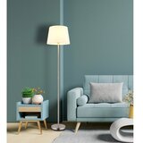 Globo 40100101 - Podna lampa JORIS 1xE27/40W/230V bela/matni hrom | Eponuda.com