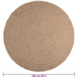 Tepih ZIZUR 160 cm s izgledom jute unutarnji i vanjski | shoptok.hr