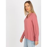Sublevel Blouse-D73761M11081A-dark pink | Shoptok.si