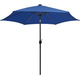  Vrtni suncobran LED s aluminijskim stupom 300 cm azurnoplavi | Eponuda.ba