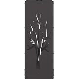  Stalak za drva crni 40x30x80 cm hladno valjani čelik | shoptok.hr