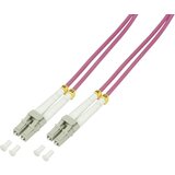 Logilink FP4LC40 steklena vlakna optična vlakna priključni kabel 50/125 µ Multimode OM4 40.00 m, (20519425) | Shoptok.si