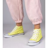 Gemre Yellow Classic High-Top Sneakers Kattin | Shoptok.si