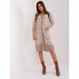 BADU Cardigan-BA-SW-8003.41X-dark beige | Shoptok.si
