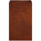  Vrtna saksija Rđa 40 x 40 x 50 cm Otporni čelik | shoptok.hr
