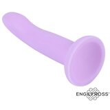 ENGILY ROSS Dildox Posable Dildo Liquid Silicone Purple 17cm | Shoptok.si