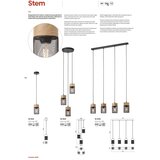  Redo 01-3141 - Viseći luster na sajli STEM 1xE27/42W/230V | Eponuda.com