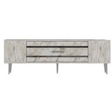 Hanah home tv polica Dekolp2 ephesus marble silver | ePonuda.com