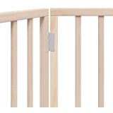 vidaXL Vrata za pse s 2 panela sklopiva 160 cm od drva topole | shoptok.hr