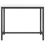 Stol Bijelo 100 x 50 x 77 cm Inženjerska drva i čelik | shoptok.hr