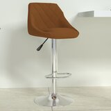 Furnova Barski stolček rjav žamet, (21949528) | Shoptok.si
