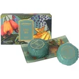 1870 Bar Soap Duo & Soap Dish/glass tray set 2 x 150 g