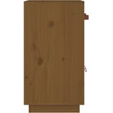  Komoda smeđa boja meda 65,5 x 40 x 75 cm od masivne borovine | shoptok.hr