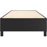  Okvir za krevet s oprugom crni 90x190 cm od umjetne kože | Eponuda.com