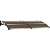 vidaXL Nadstrešek za vrata črn 200x100 cm PC Cene