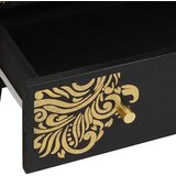  Highboard s ladicama Crna 60 x 33 x 100 cm Čvrsto drvo manga | shoptok.hr