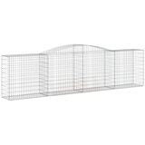  Gabionska košara s lukom 400x50x100/120 cm pocinčano željezo | shoptok.hr