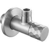 Kotnični ventil Diamond 03 1/2" x 3/8" Brush Nickel
