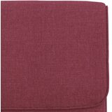  Ležaljka crvena boja vina 55 x 64 x 80 cm od tkanine | shoptok.hr