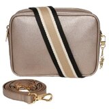 Fancy Metal Goods Ltd Alice Wheeler - Torba - Soho, Bronze, Double Zipped Cross body Cene