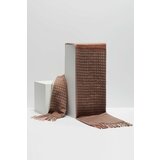Marisse Scarf with a fine check with a decorative thread Cene