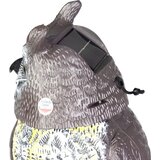 Ramda Solarna sova za tjeranje ptica sa sjajnim očima i rotirajućom glavom, 43 cm | shoptok.hr