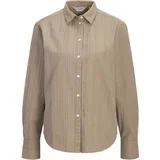 Ženska košulja JREBWTENNA SHIRT LS, Bež