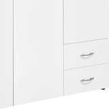 CARRYHOME omara s klasičnimi vrati, bela | Shoptok.si