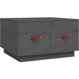 Stolić za kavu sivi 60 x 53 x 35 cm od masivne borovine | shoptok.hr