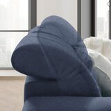 XORA KOTNA SEDEŽNA GARNITURA, tkanina temno modra | Shoptok.si