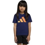 Adidas Dečija majica Lk Bl Tee 160 KD6003, Okrugli izrez, Teget Cene