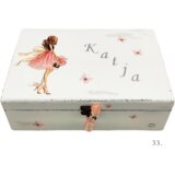 Škatla spominov personalizirana z imenom - darilo za rojstvo, krst ali rojstni dan otroka - 33. 20x30x10cm - 154218 | Shoptok.si